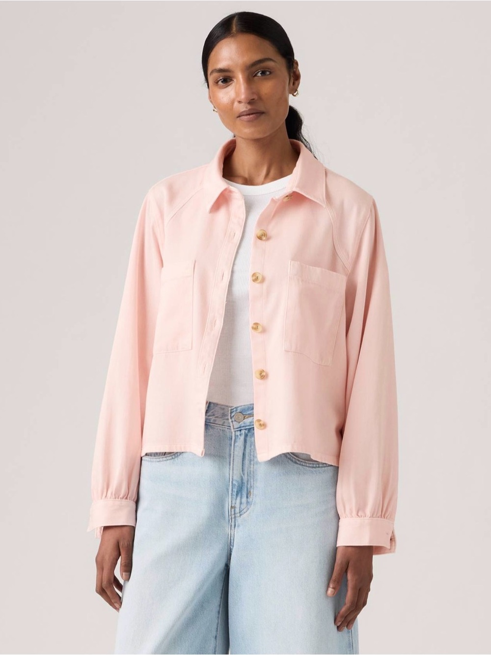 Levis Tini Long-Sleeve Utility Shirt NWT